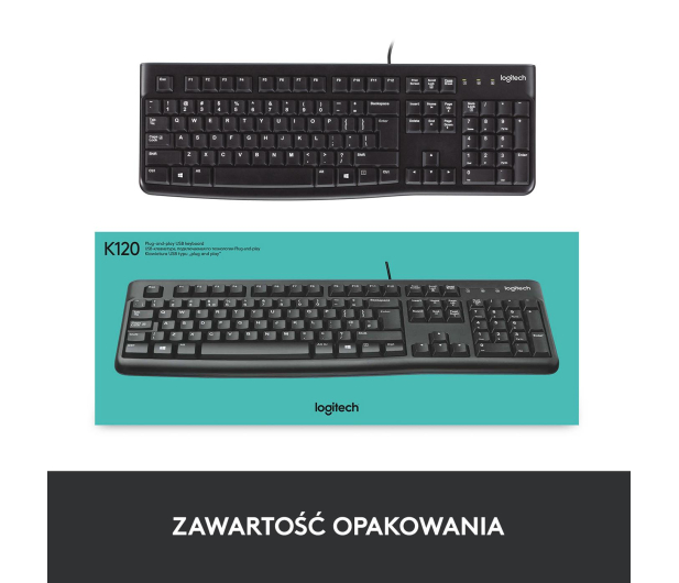 LOGITECH K120 920-002479 - 57307 - zdjęcie 13